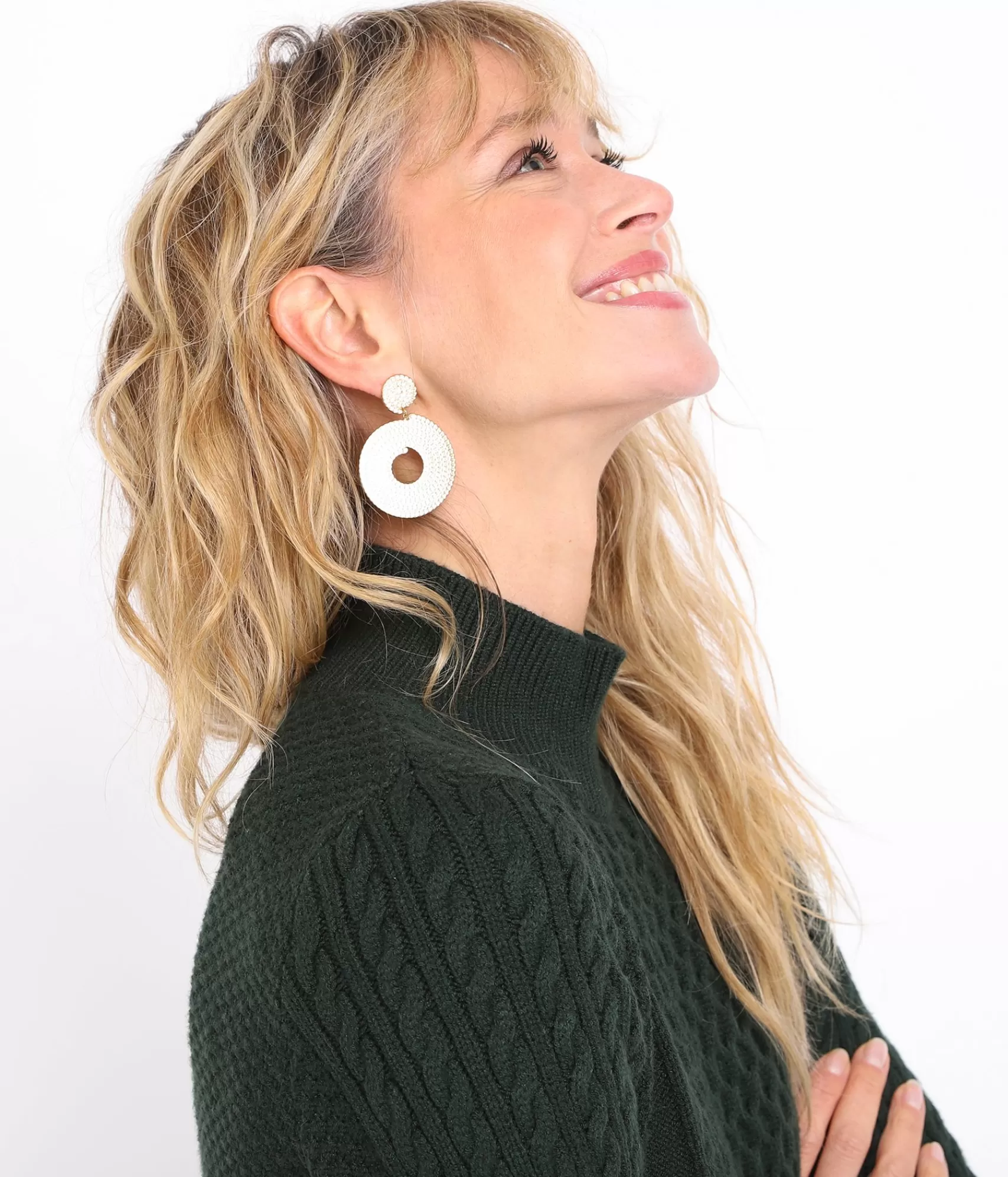 EDJI Bijoux | Accessoires*Boucles en acier inoxydable Lianah