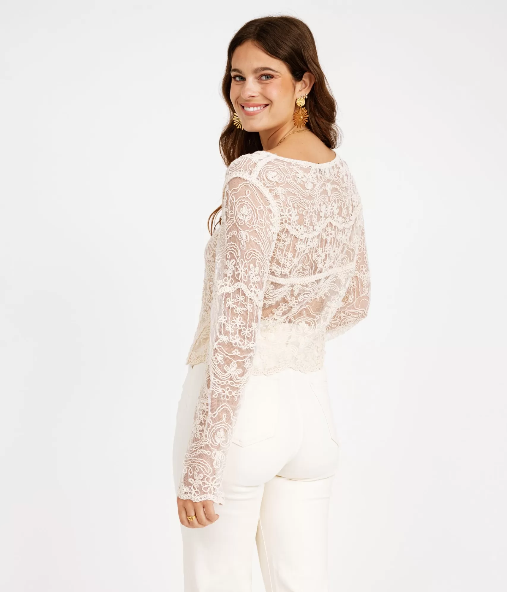 EDJI Mailles*Gilet en crochet Hilda