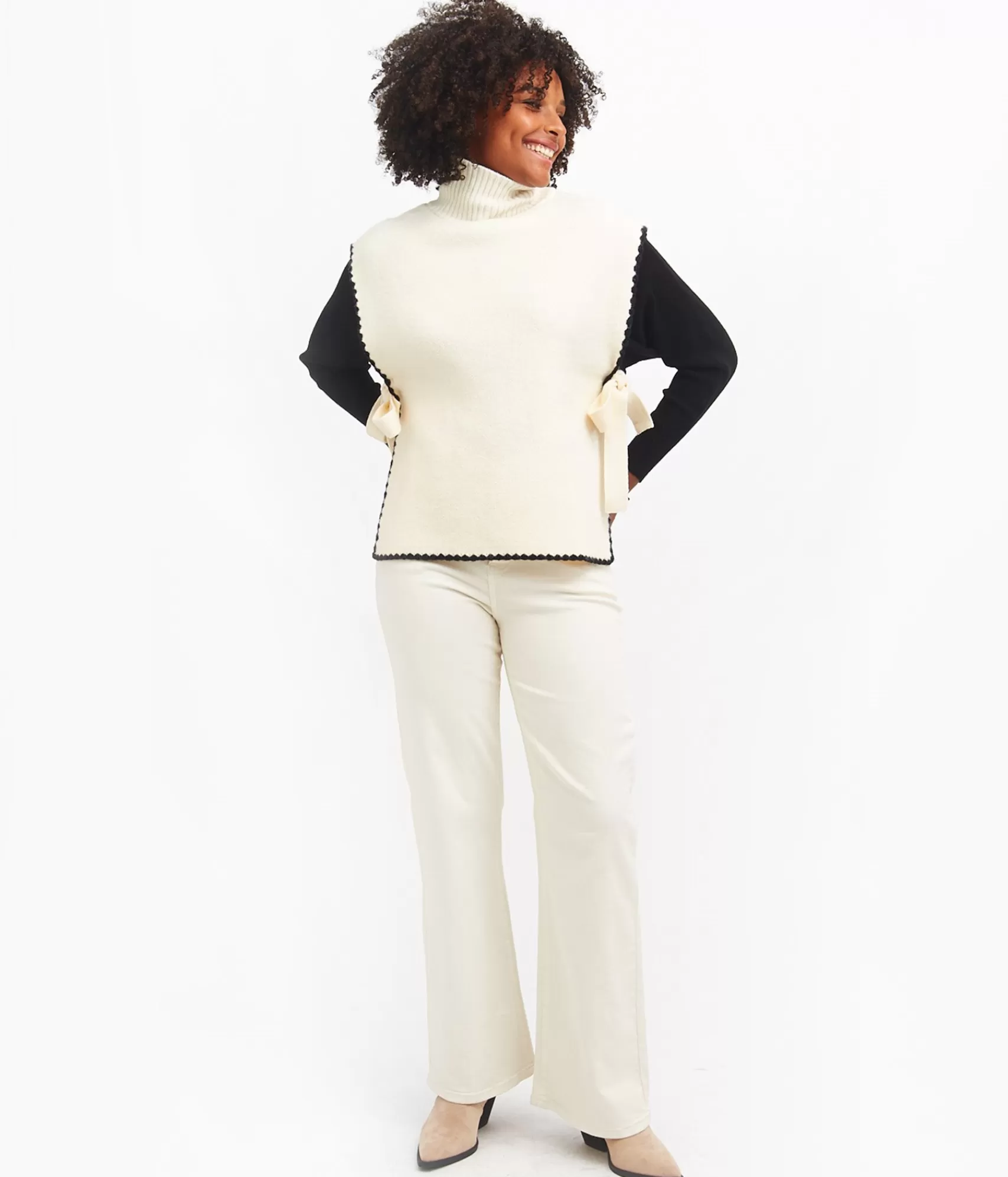 EDJI Pantalons & Jeans*Jean large Eva