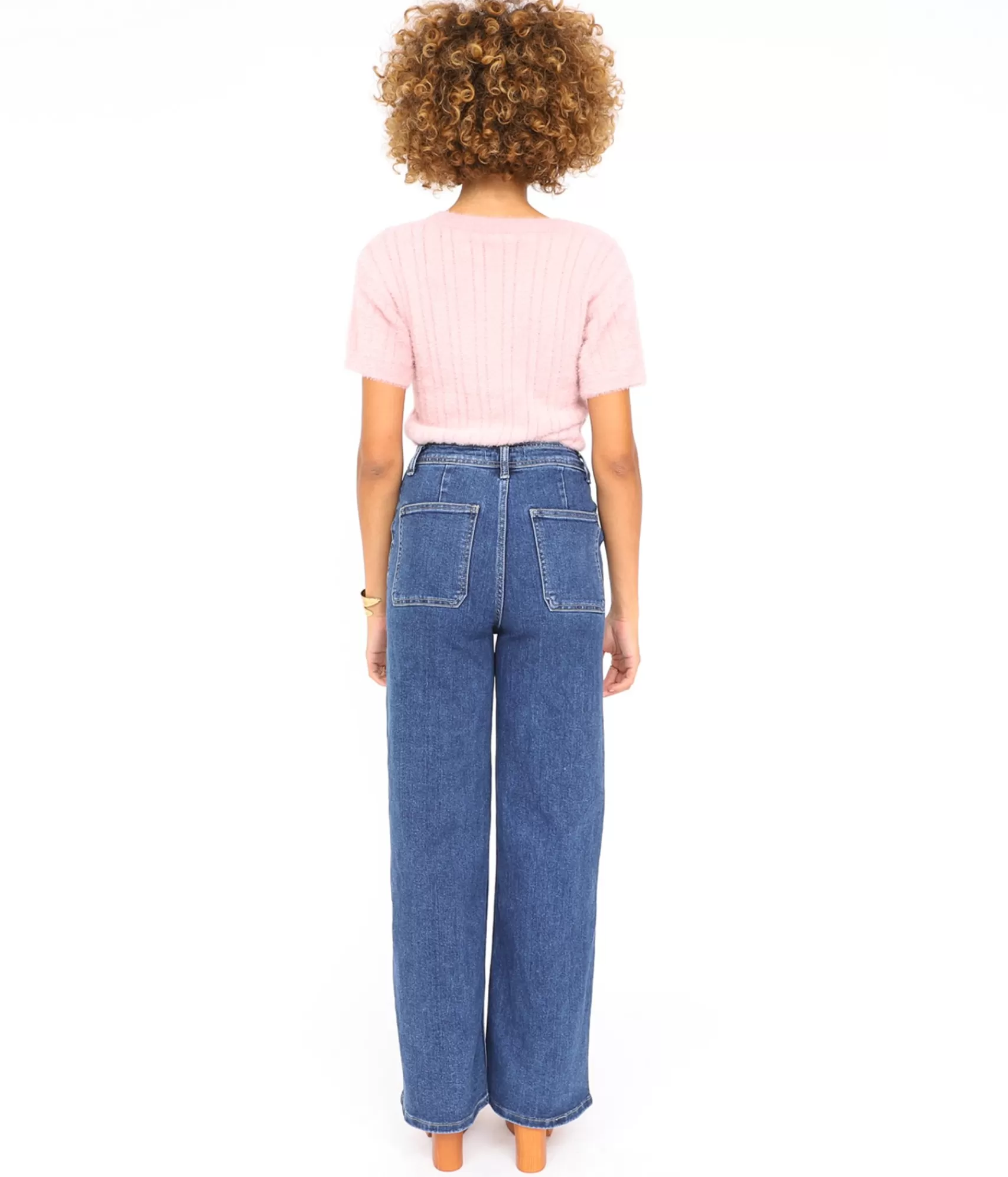 EDJI Pantalons & Jeans*Jean évasé Carlotta