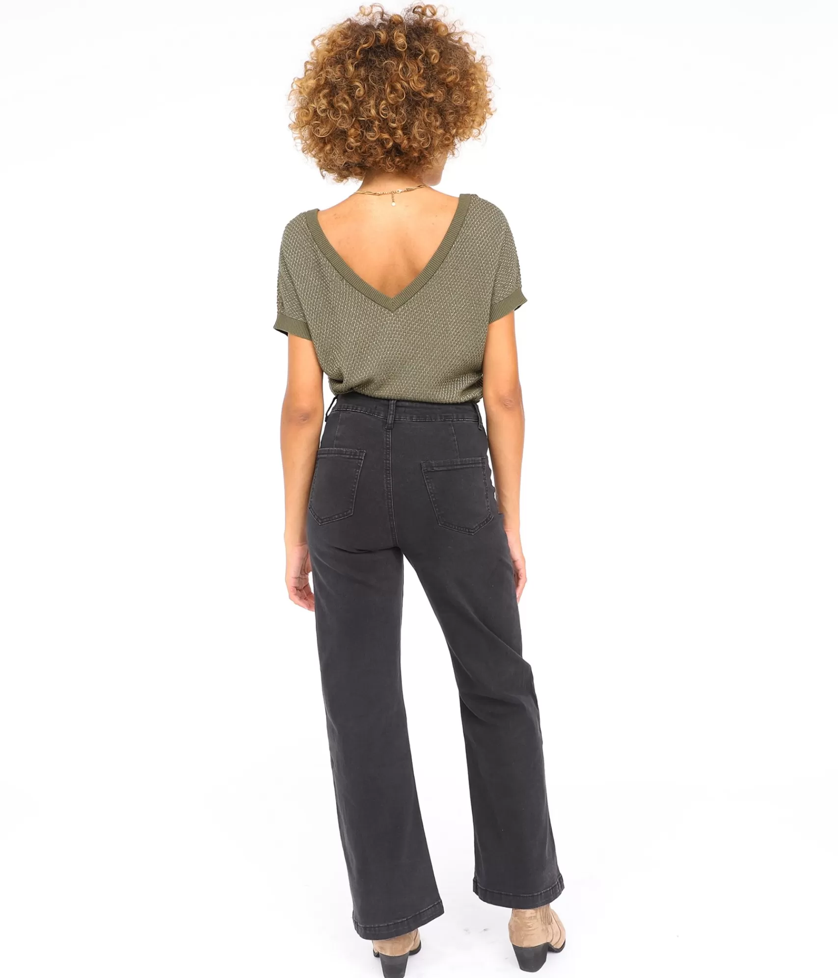 EDJI Pantalons & Jeans*Jean évasé Clem