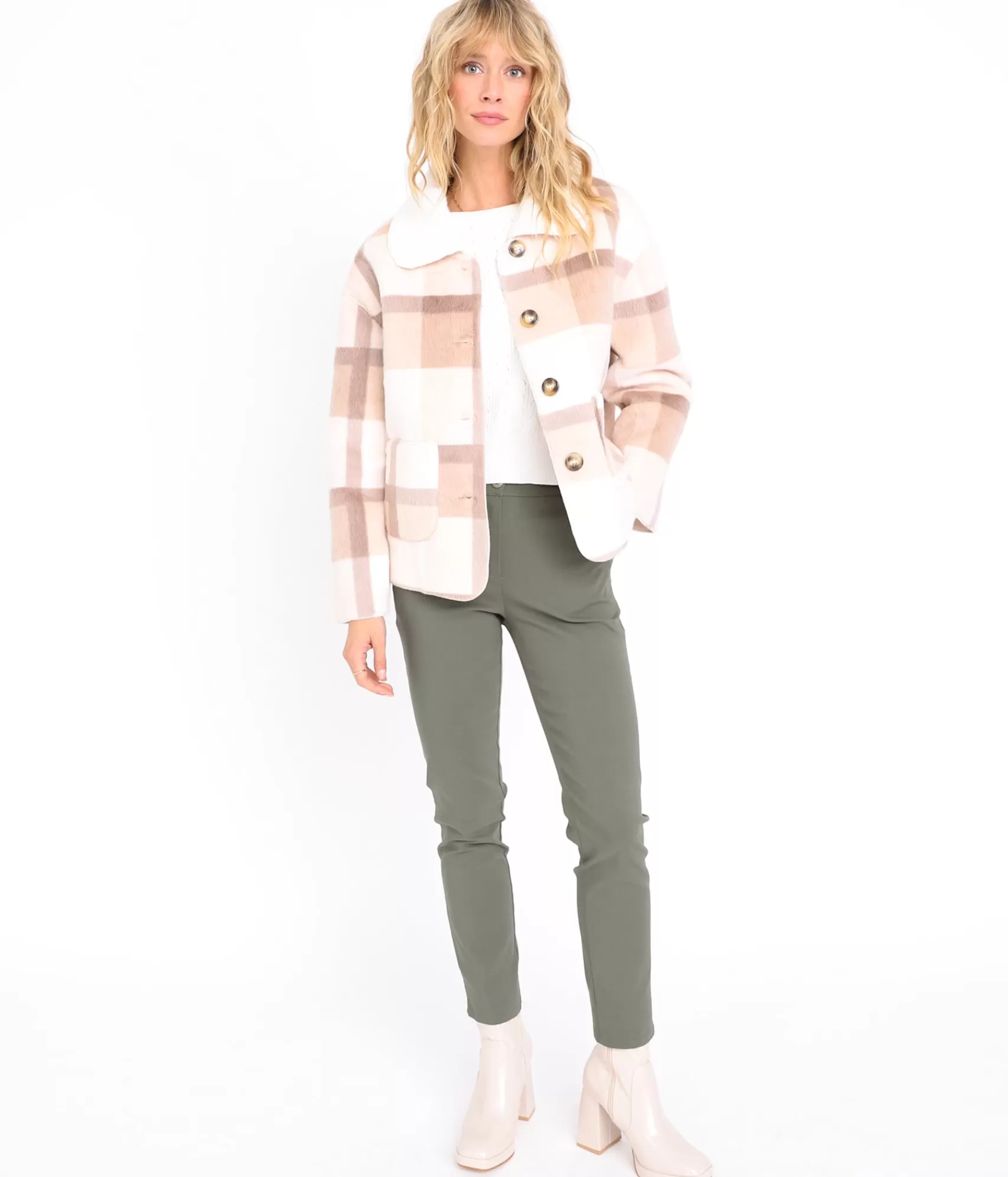EDJI Manteaux*Manteau court Lydia