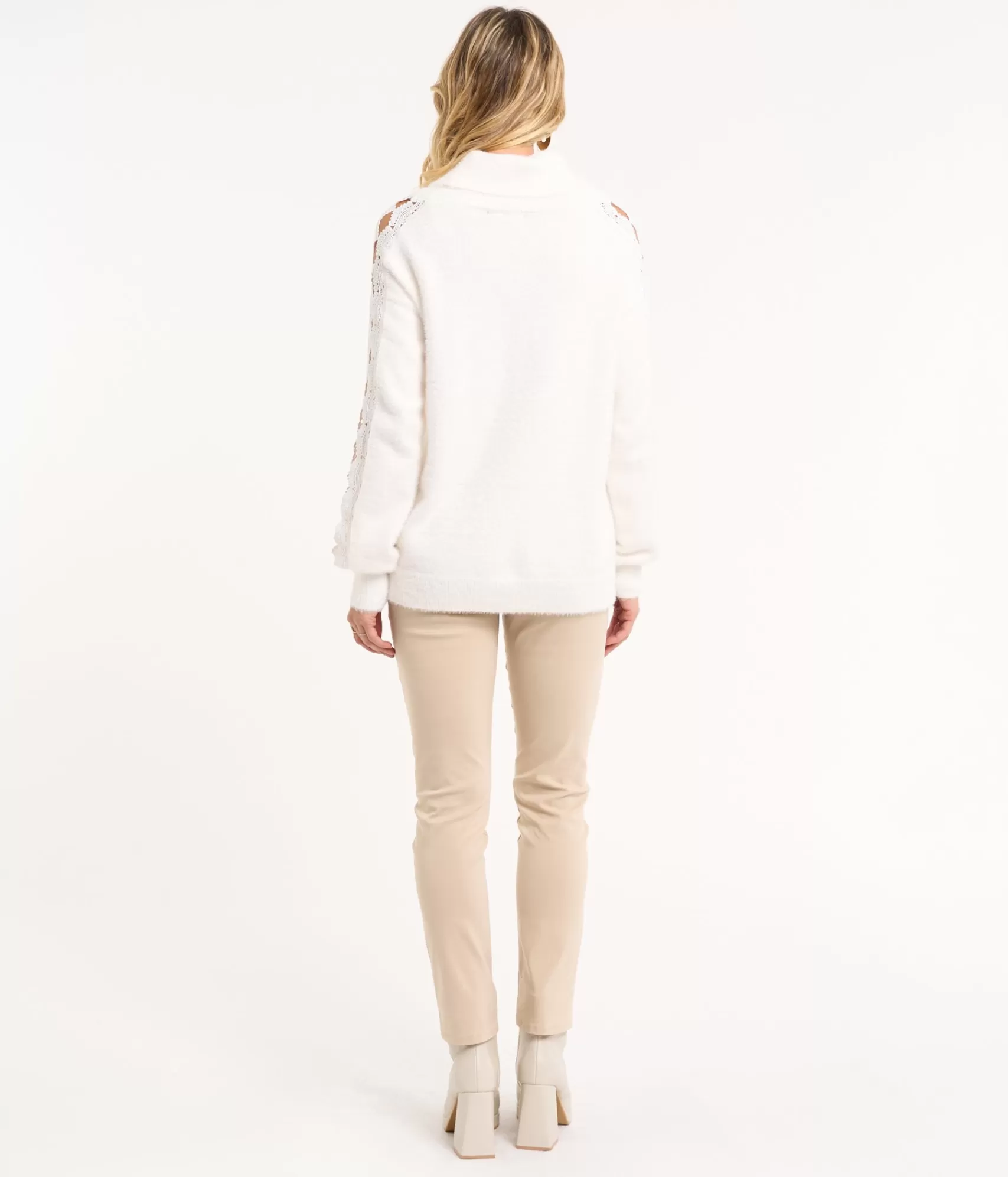 EDJI Mailles*Pull col roulé Maddie