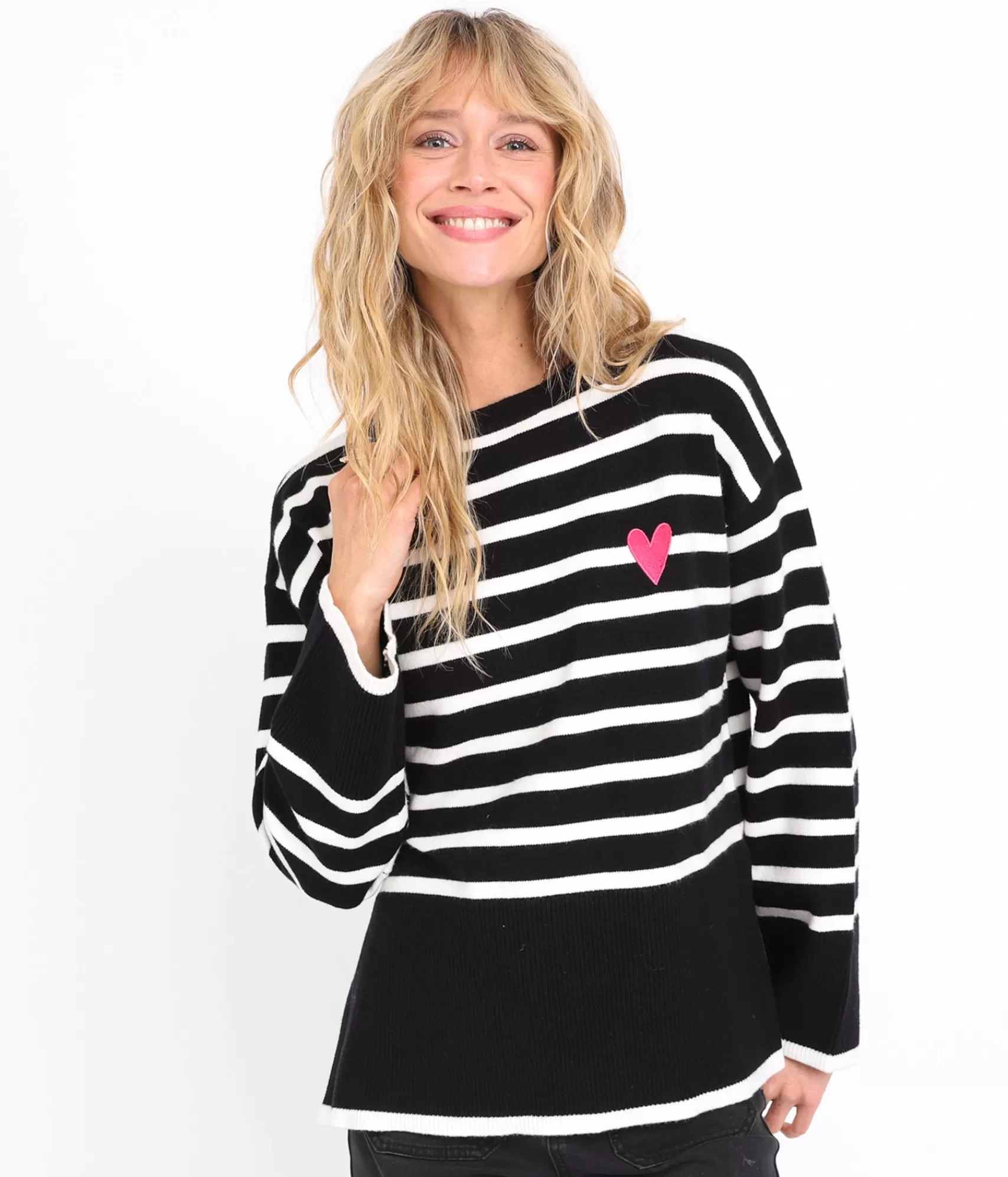 EDJI Mailles*Pull cœur Edouard