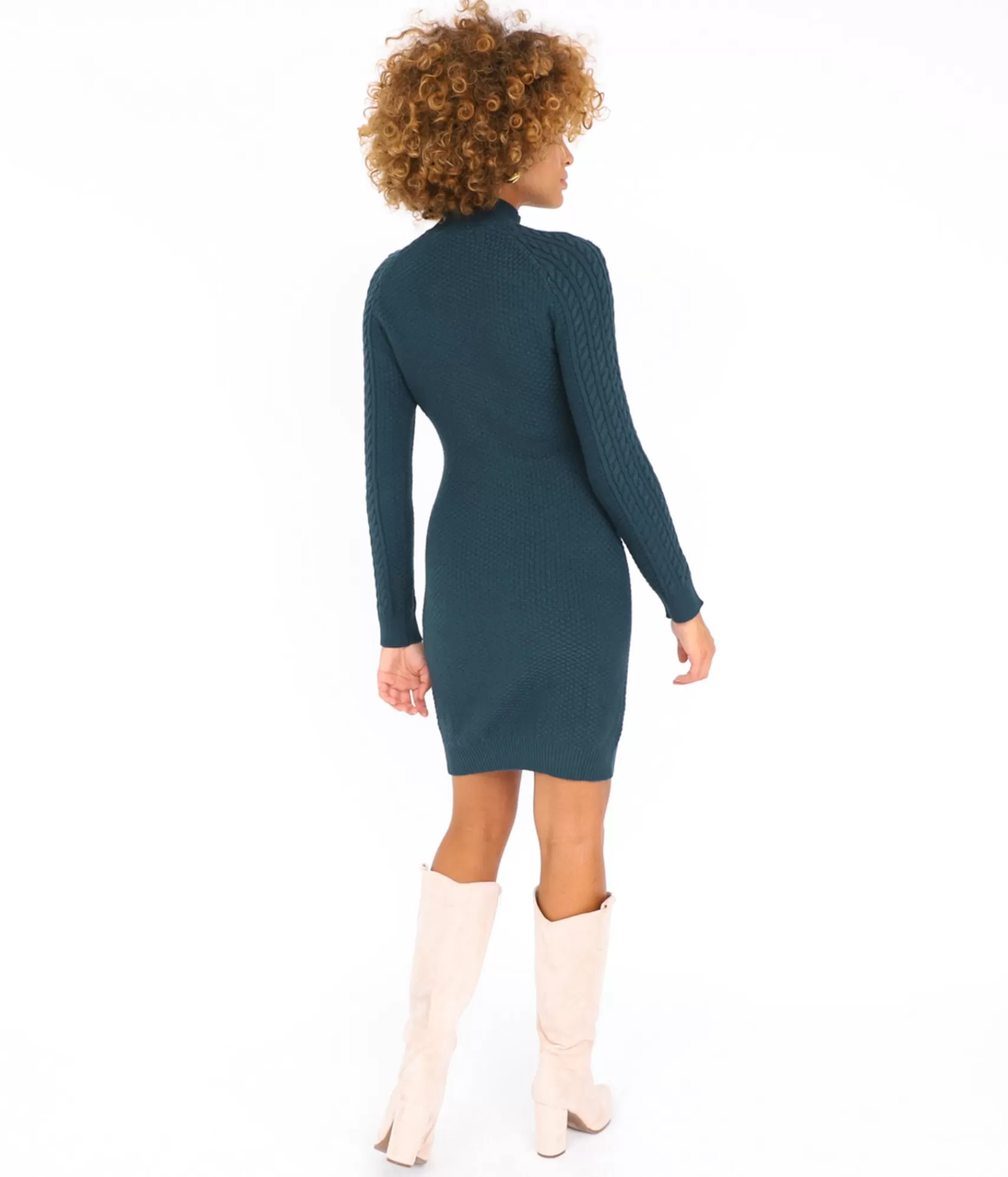 EDJI Robes*Robe à boutons Mona