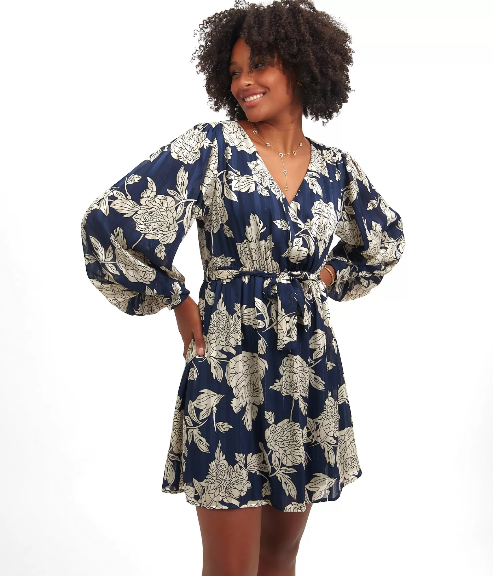 EDJI Robes*Robe cache-cœur Enola