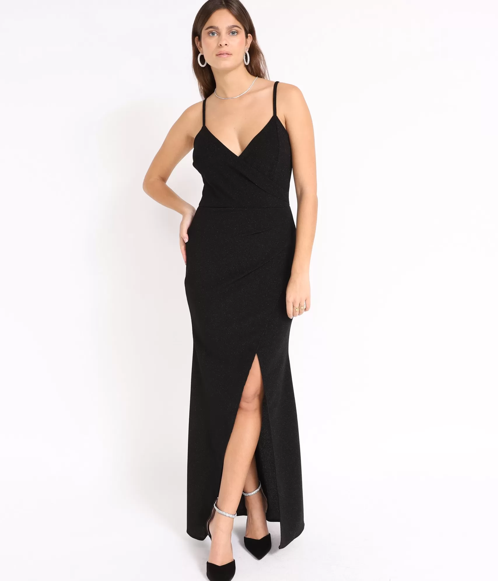 EDJI Robes*Robe longue à paillettes Marina