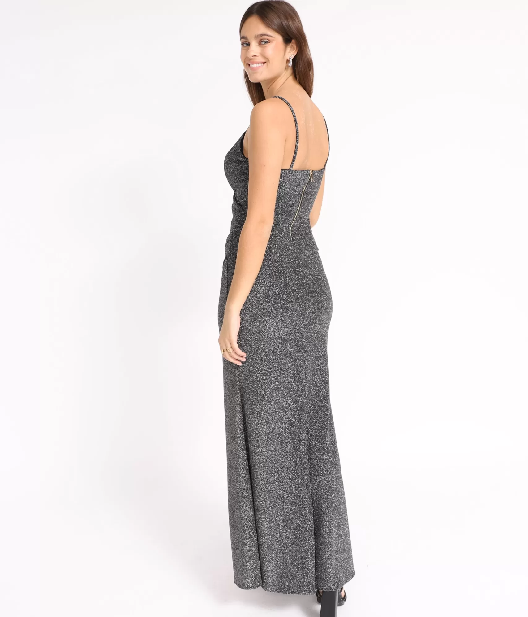 EDJI Robes*Robe longue à paillettes Marina