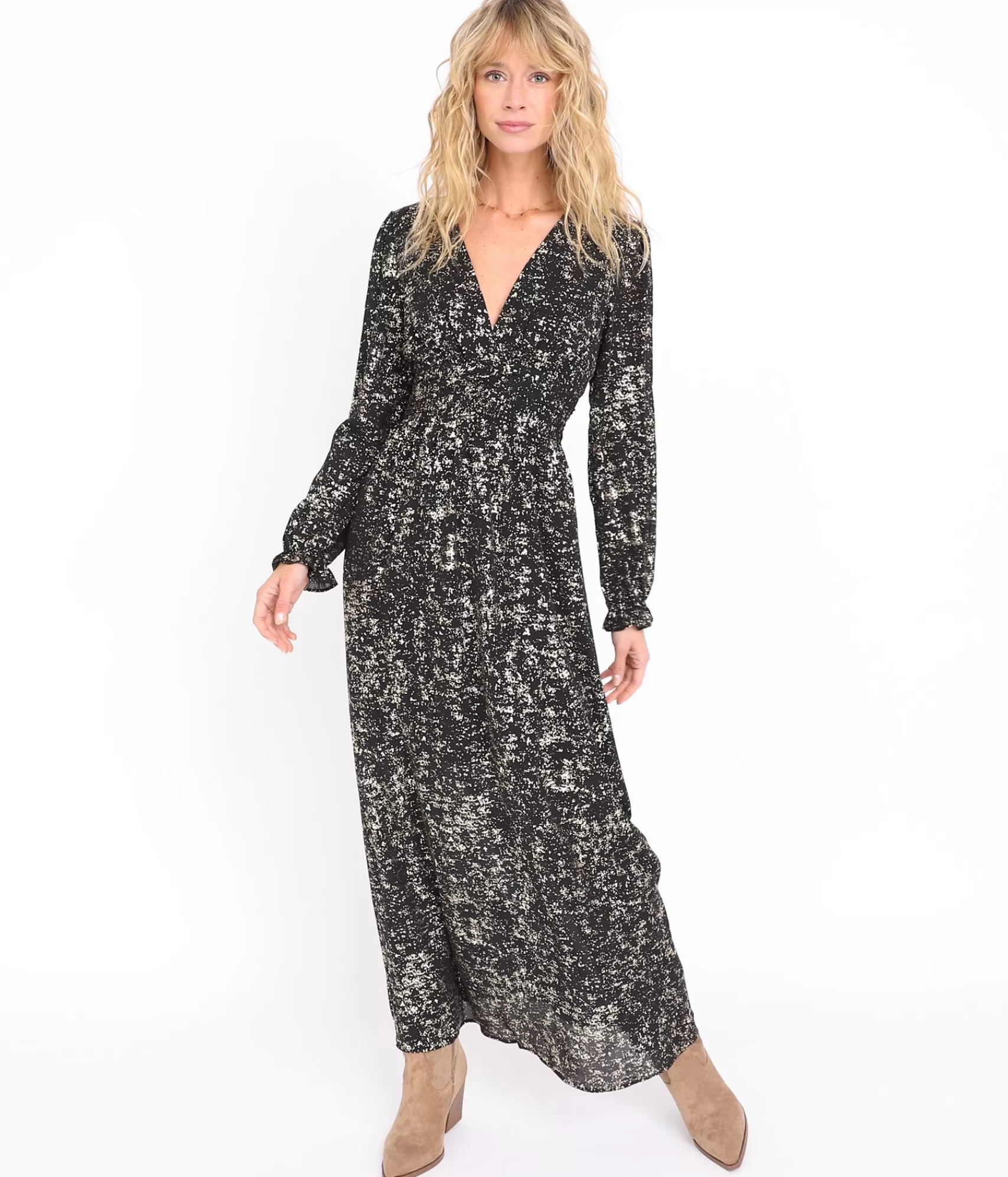 EDJI Robes*Robe longue corset Madeline