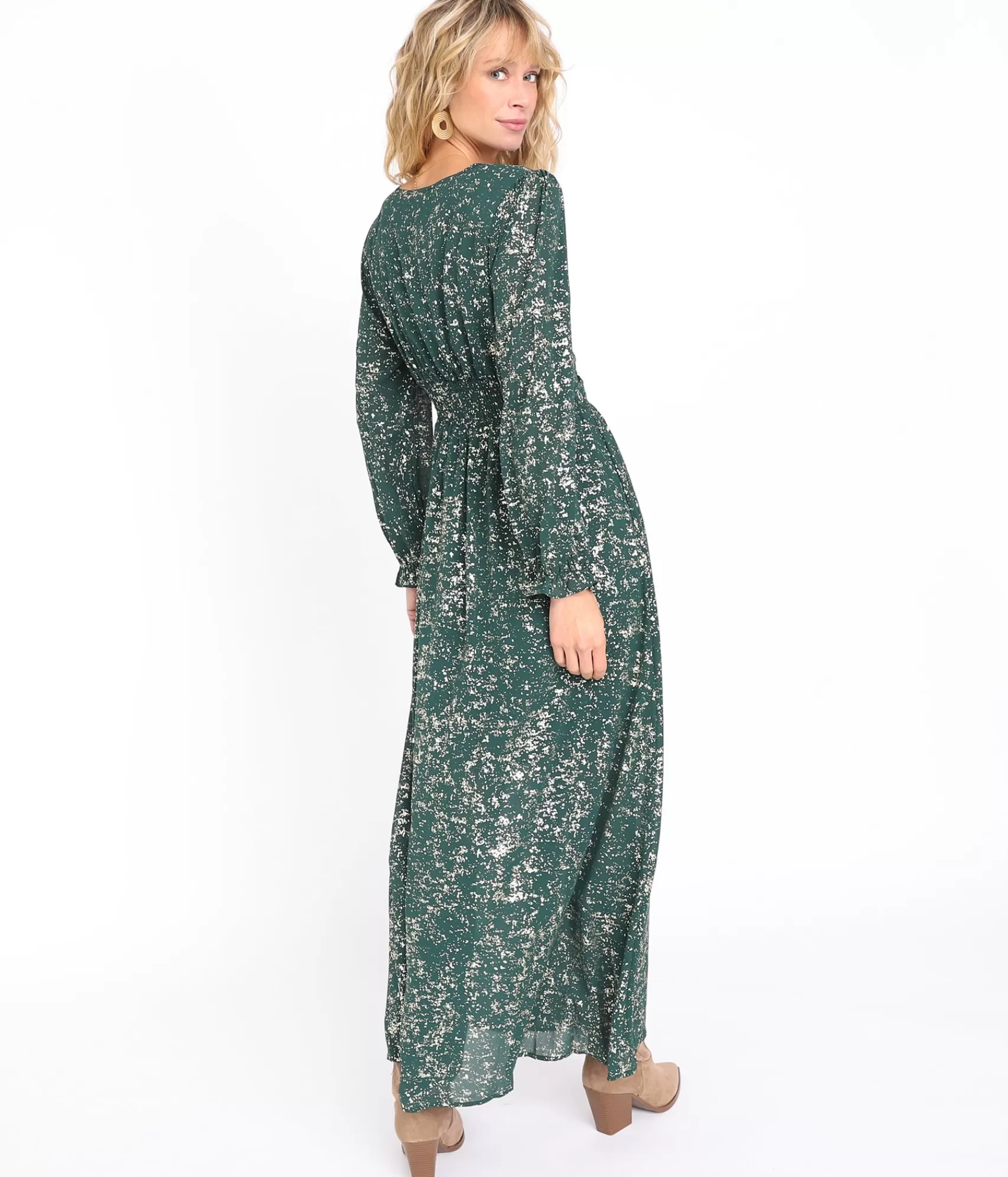 EDJI Robes*Robe longue corset Madeline