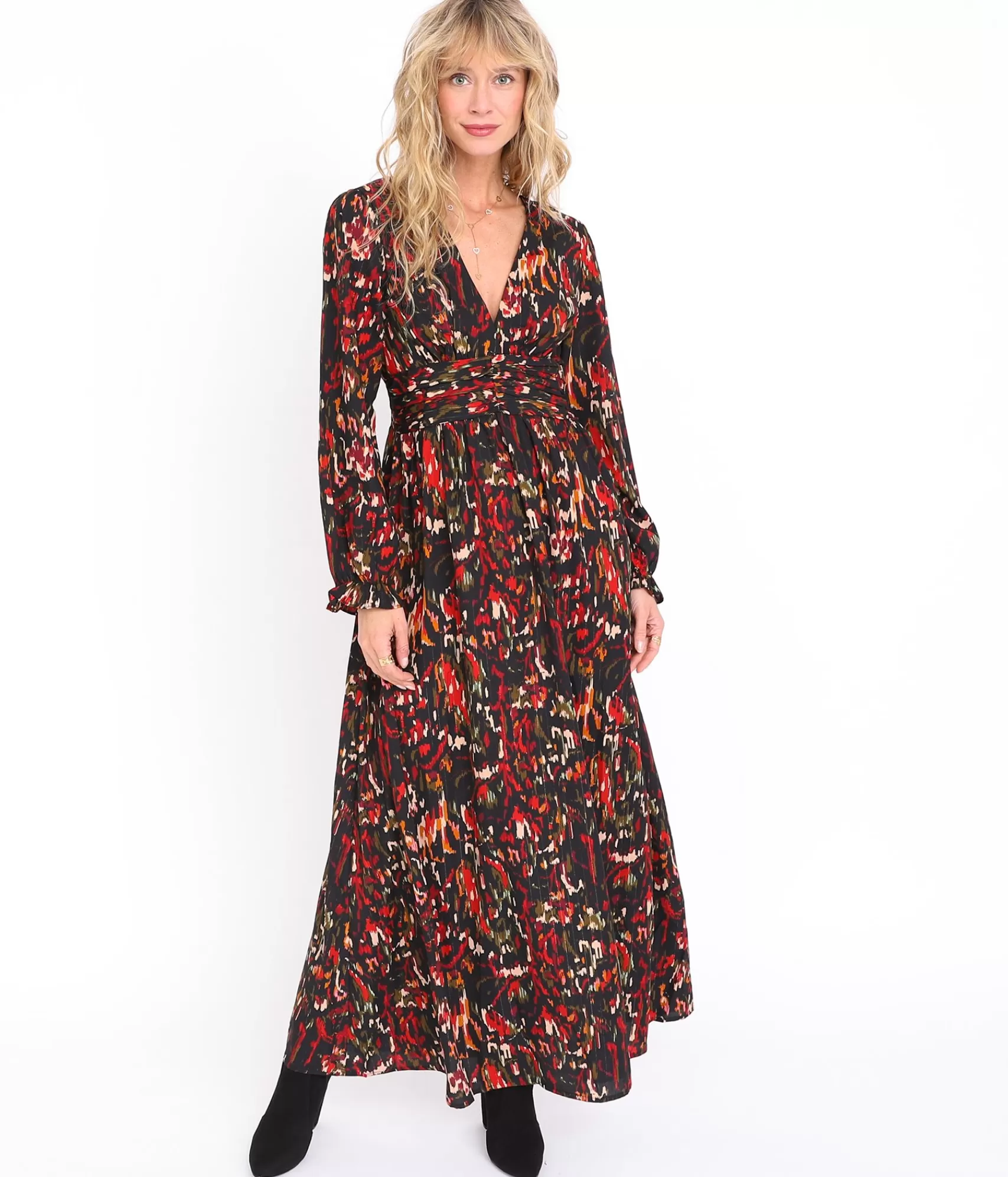 EDJI Robes*Robe longue corset Marida