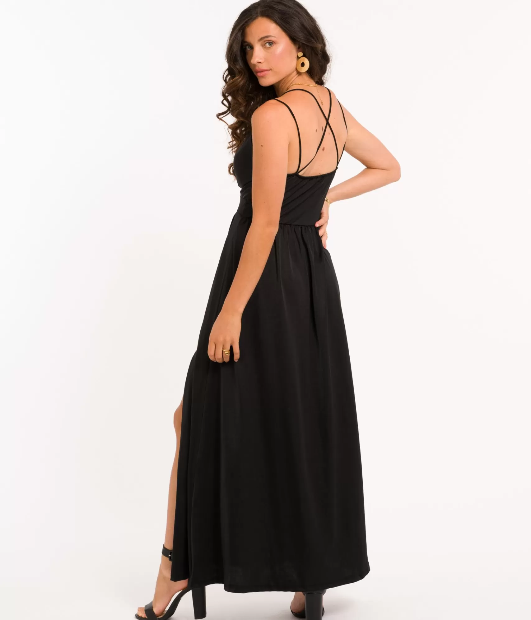 EDJI Robes*Robe longue en maille Sarah