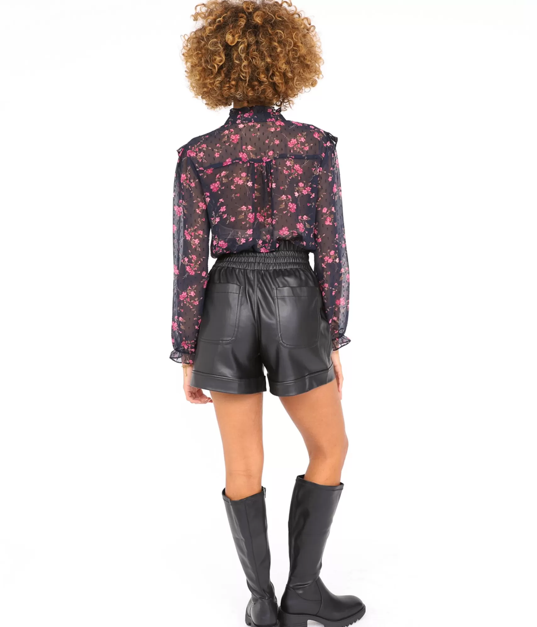 EDJI Shorts*Short en simili Anna
