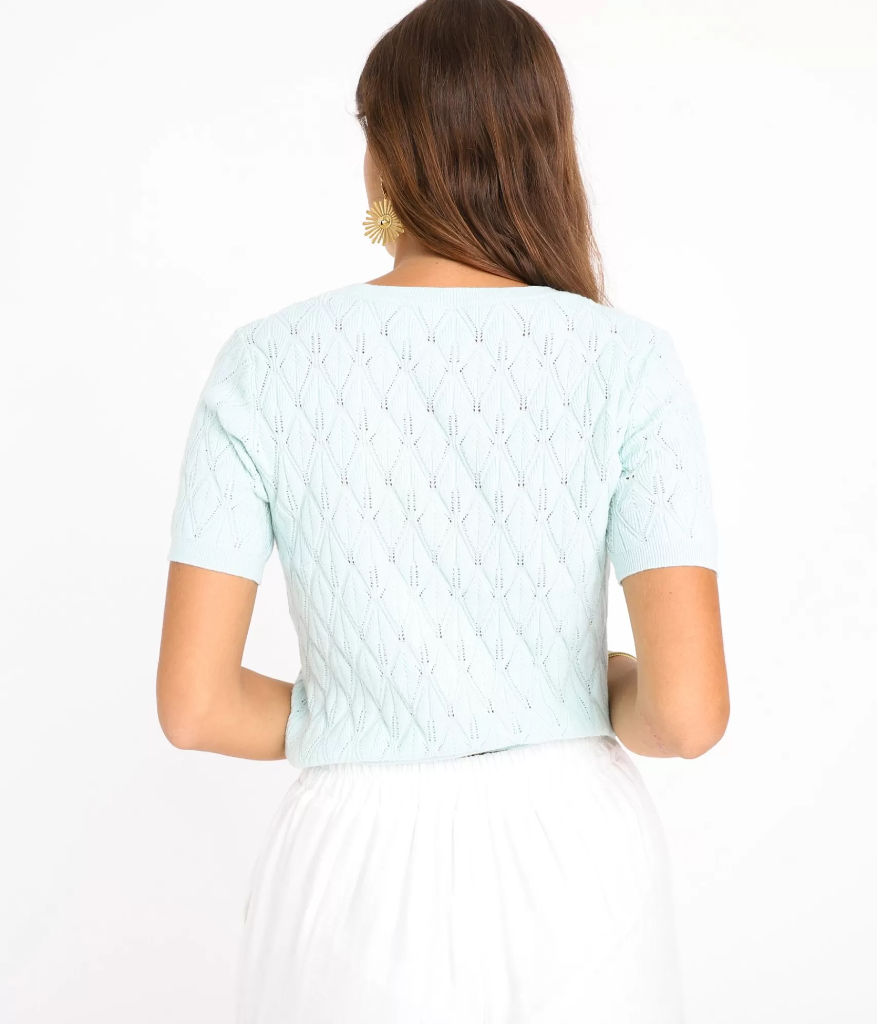 EDJI T-shirts*Tee-shirt col V Viviane